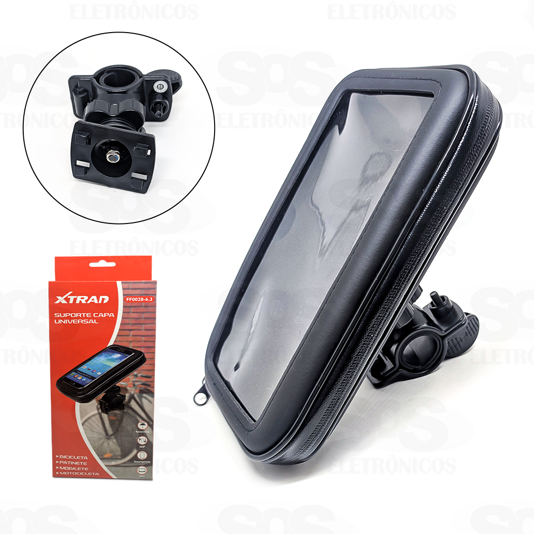 Suporte Para Celular e GPS Xtrad FF0028 6.3 Polegadas