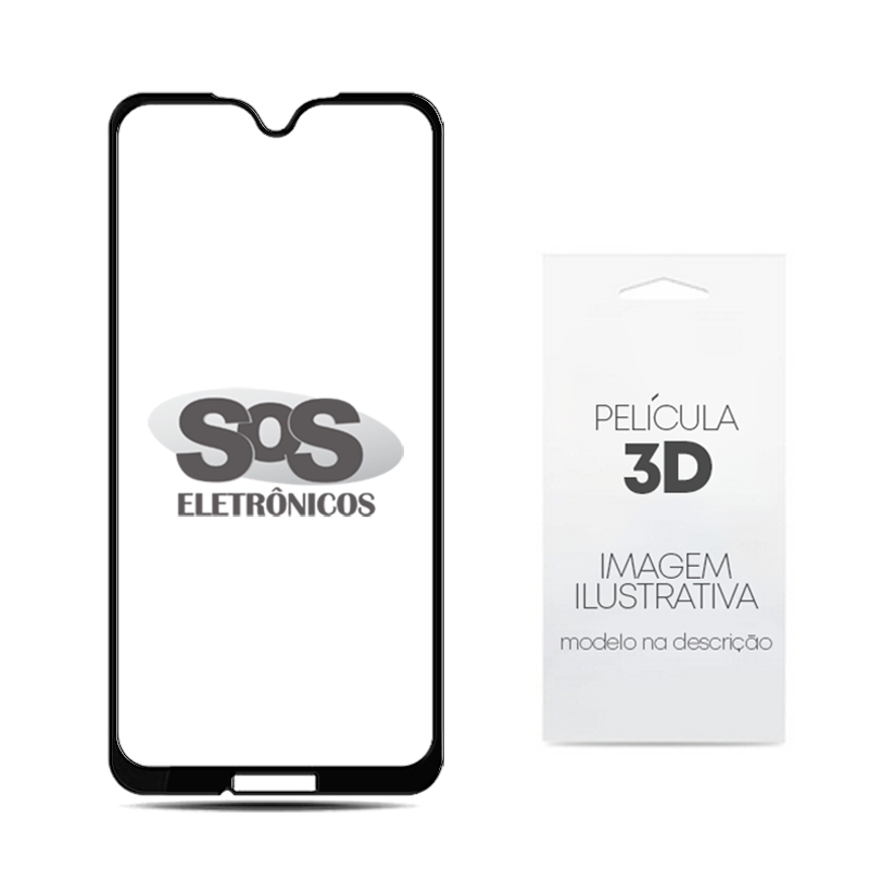 Pelcula 3D Preta Samsung M51