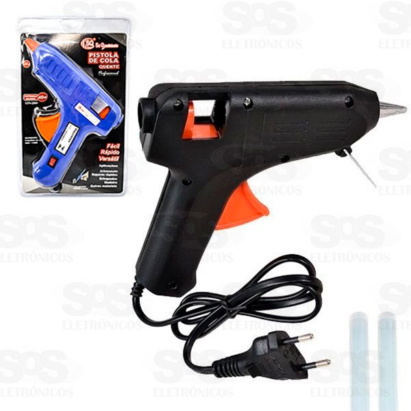 Aplicador Térmico Para Cola Bastão 40W Bivolt SQ-3905