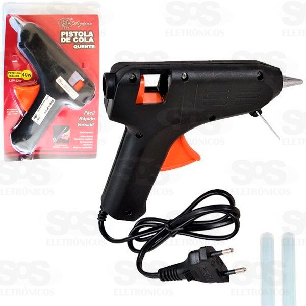 Aplicador Térmico Para Cola Bastão 40W Bivolt SQ-3904