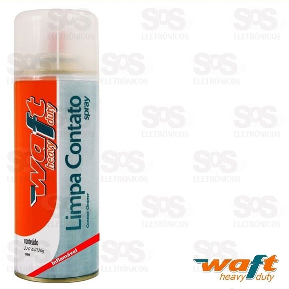 Limpa Contato Spray Inflamável 250ml WAFT 6220