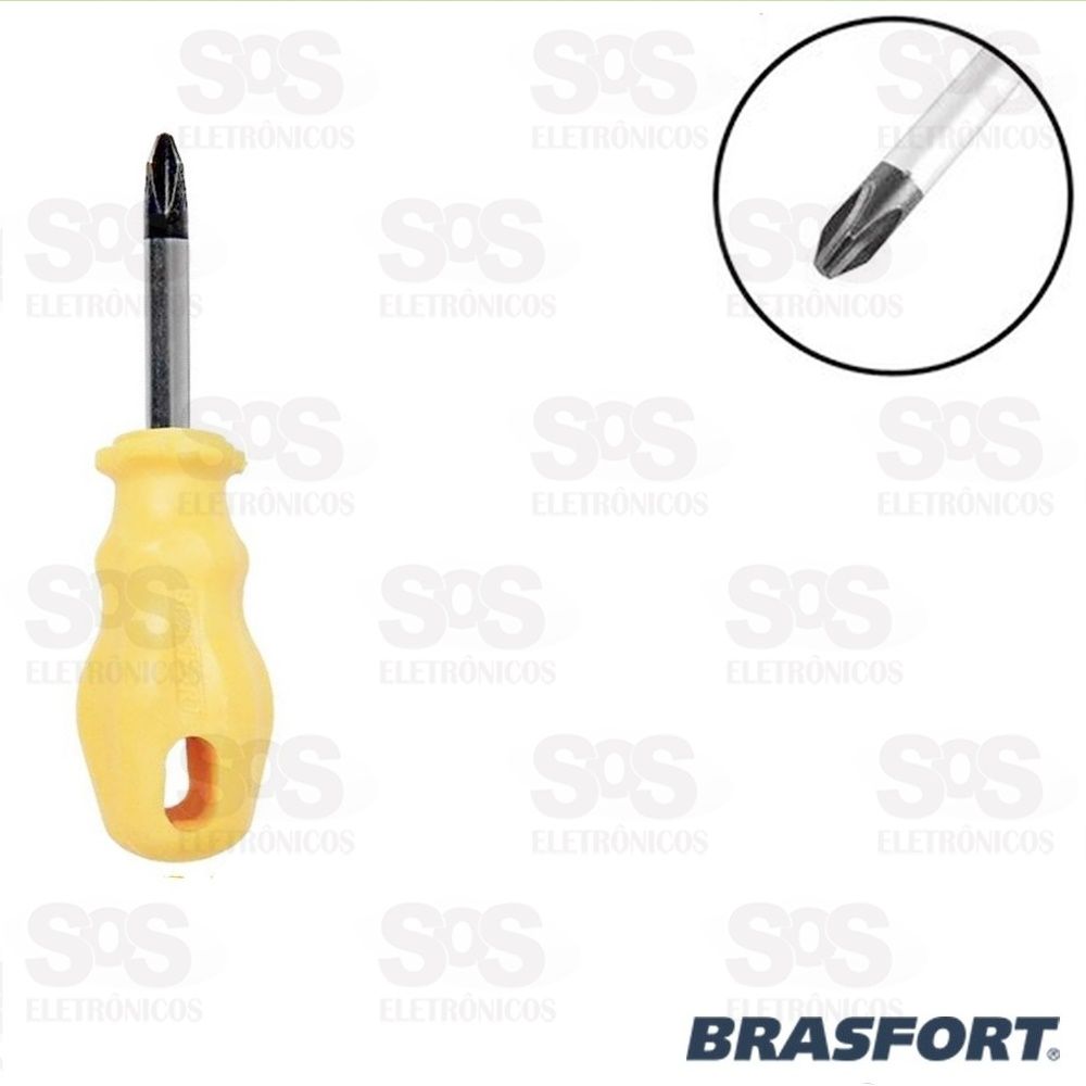 Chave Philips Toco CR-V 1/4 X 1.1/2 Brasfort 7277