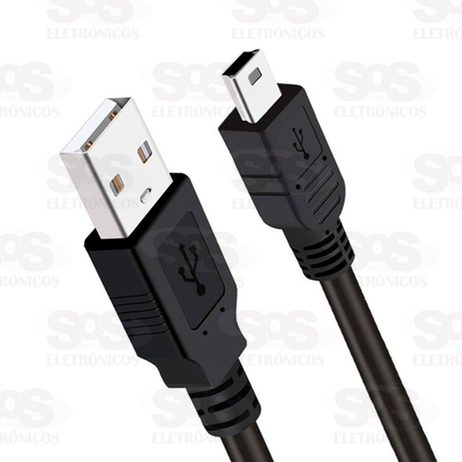 Cabo Mini USB V3 1.5 Metros com Filtro B-max bm8664