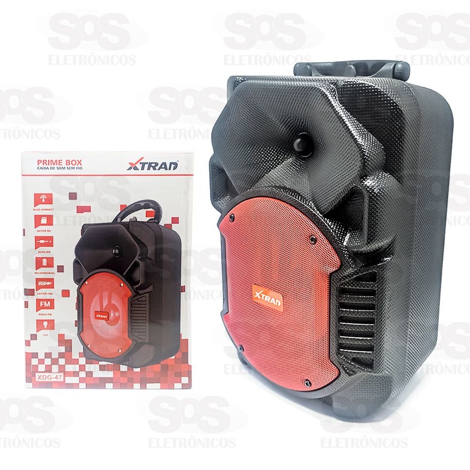 Caixa de Som 10 W Prime Box Xtrad XDG-47