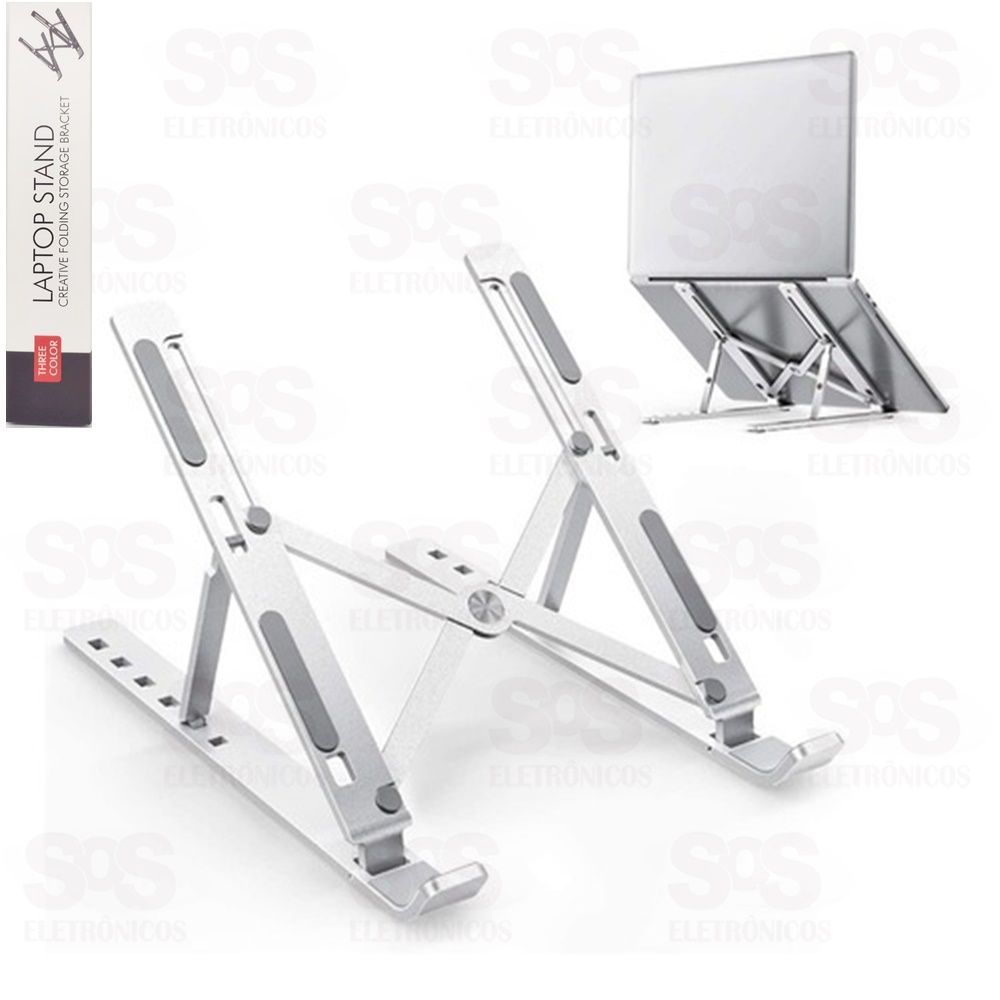 Suporte Para Notebook E Tablet Plástico Regulável