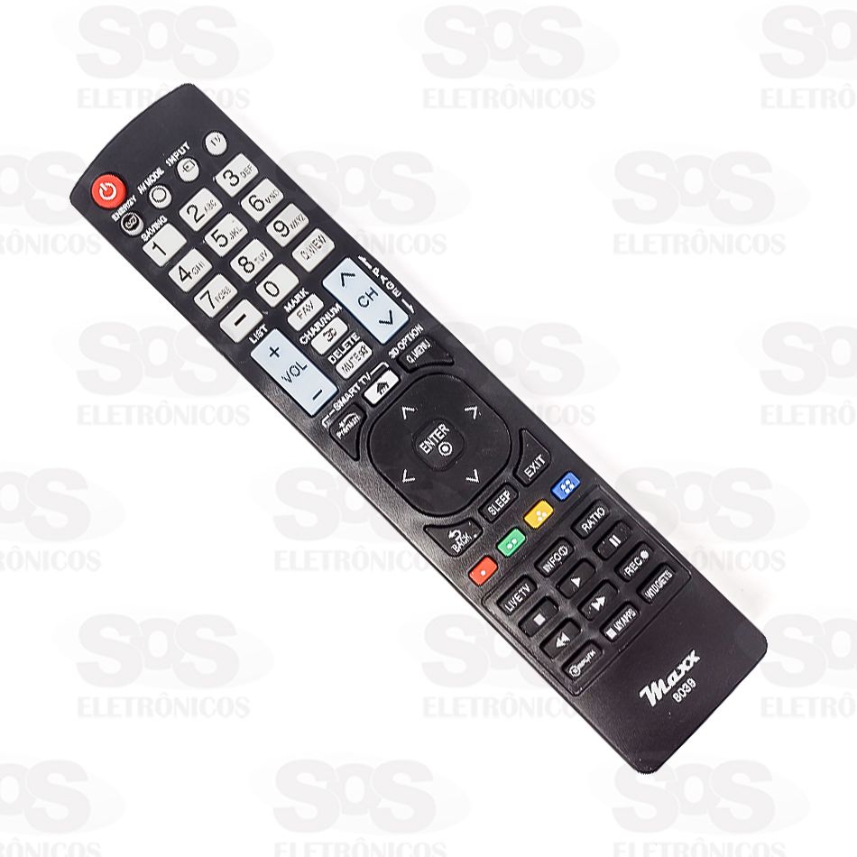 Controle Remoto LG Maxx 8039