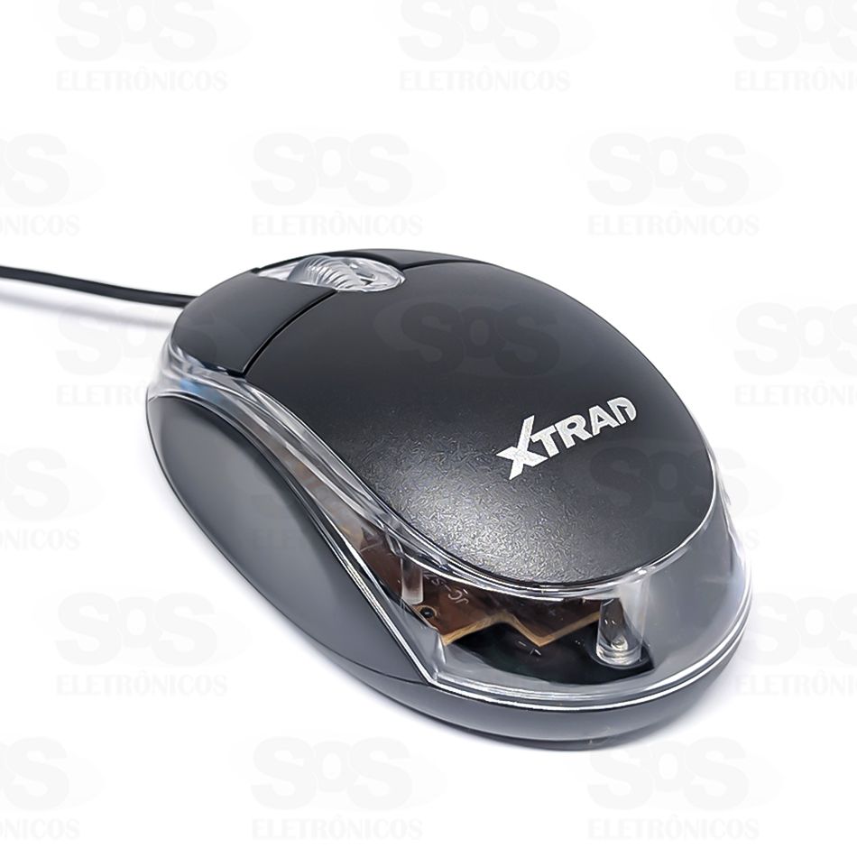 Mouse Óptico USB Com Fio Xtrad xt-610