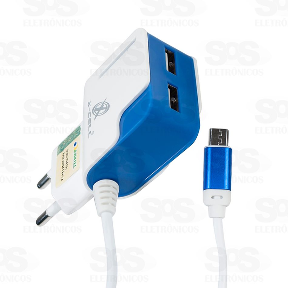 Carregador Micro USB V8 3.1A Ultra Rápido X-CELL XC-UR11