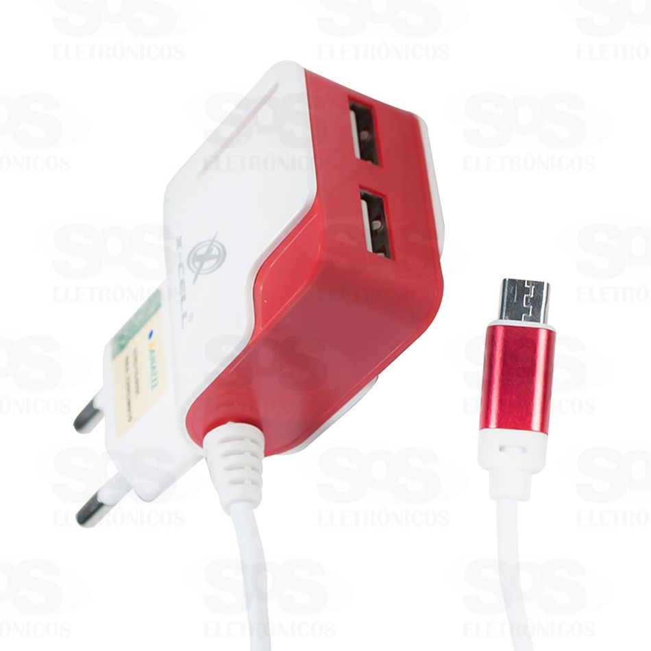 Carregador Micro USB V8 3.1A Ultra Rápido X-CELL XC-UR11