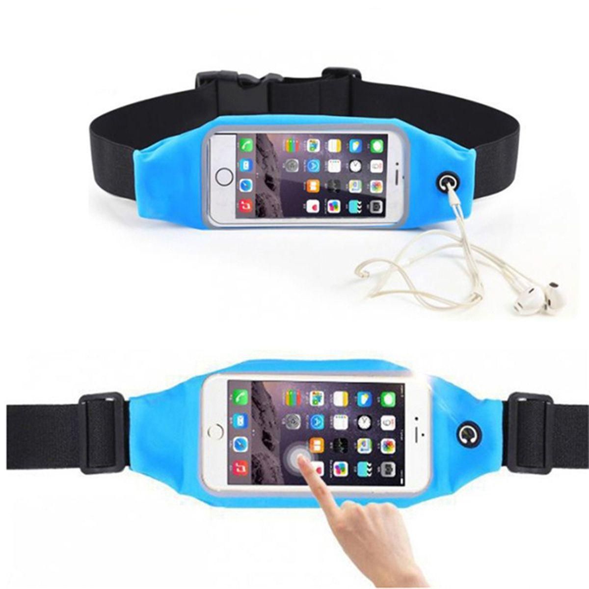 Pochete Cinto Para Celular Até 5.5 Unisex Cores Variadas