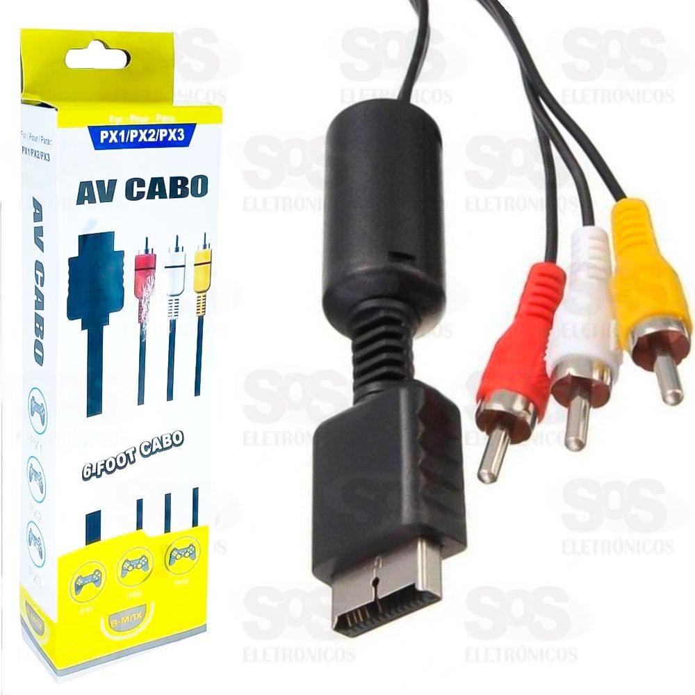 Cabo De Áudio E Vídeo Para Playstation B-max bm233