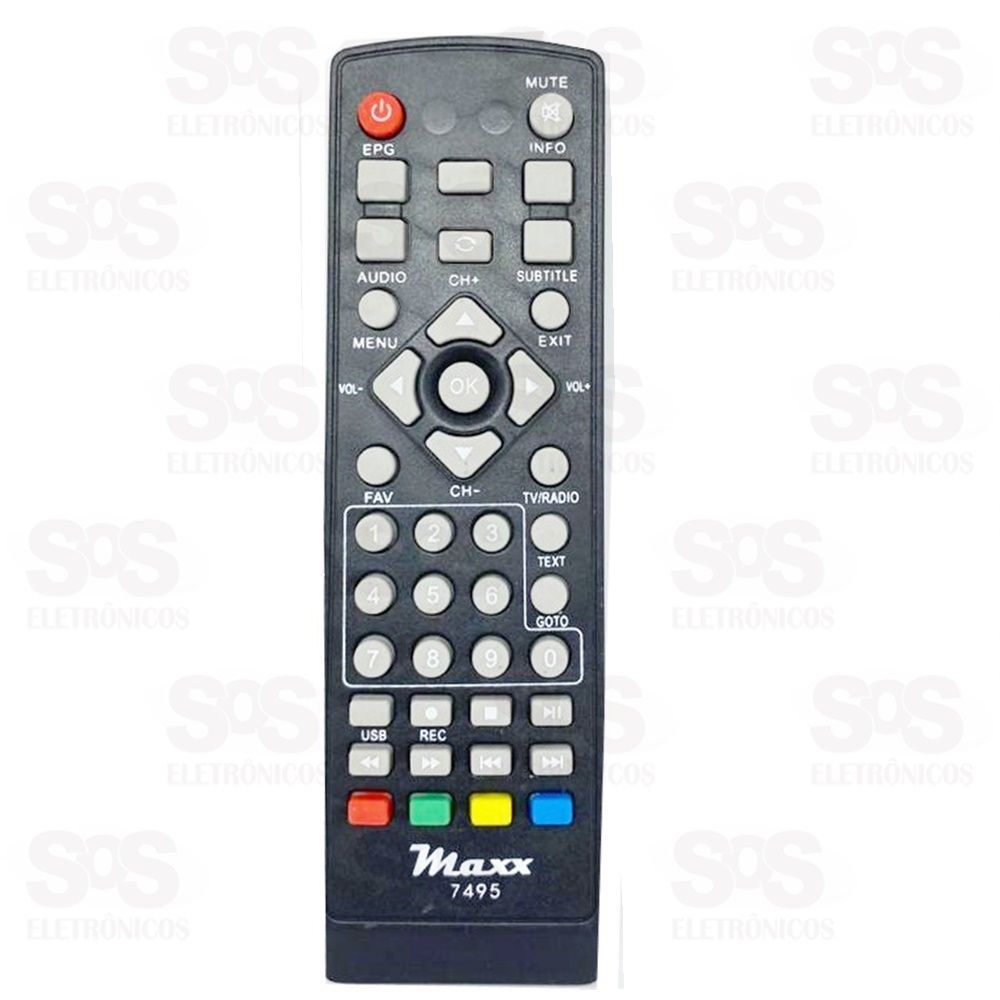 Controle Remoto Infokit itv Maxx-7495