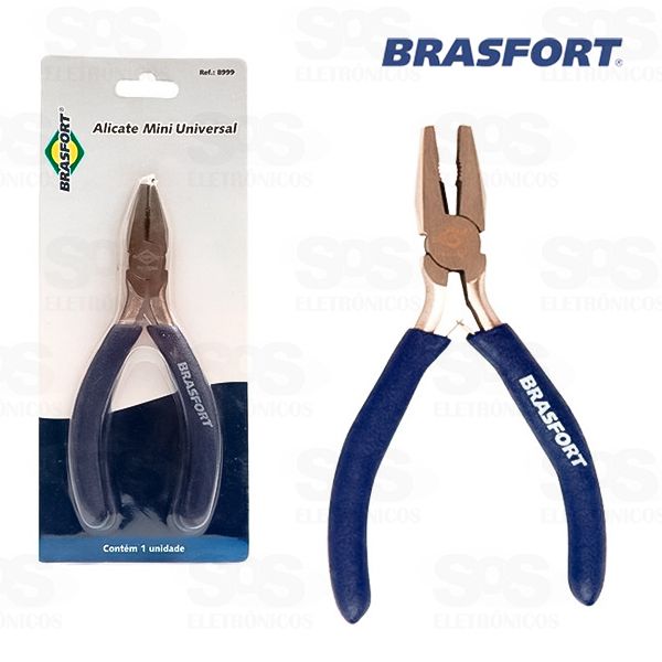 Alicate Mini Universal 5 Polegadas Brasfort 8999