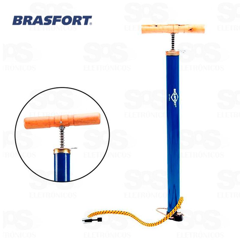 Bomba De Ar Vertical Tanque Simples Brasfort 8897