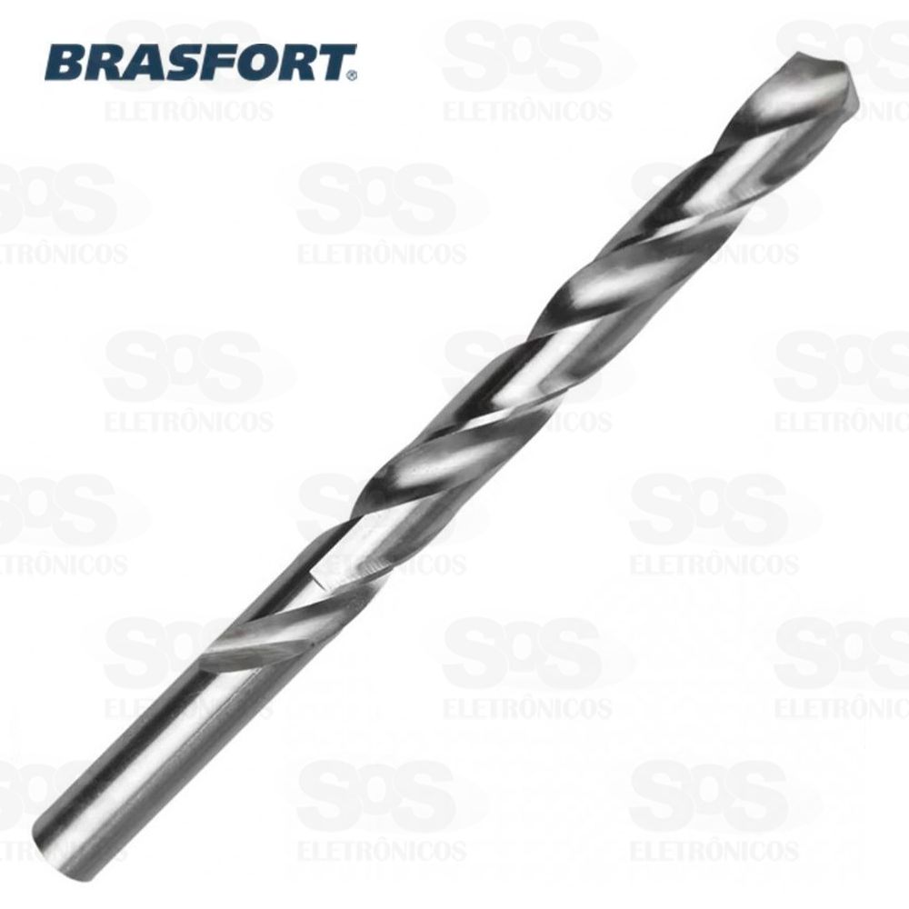 Broca Aço Rápido 10mm Brasfort 7487