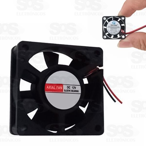 Ventoinha Cooler 40X40X10mm 12V