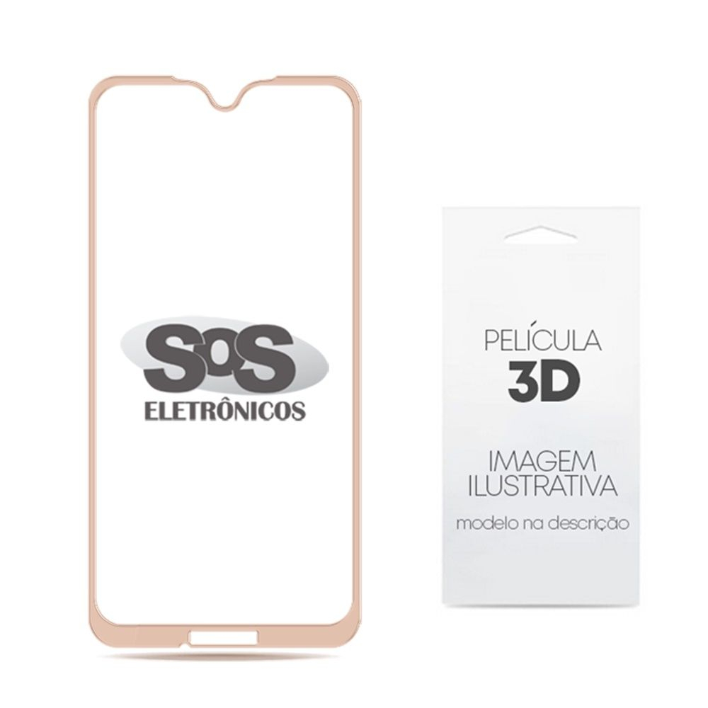 Pelcula 3D Preta Motorola G6 Play / E5