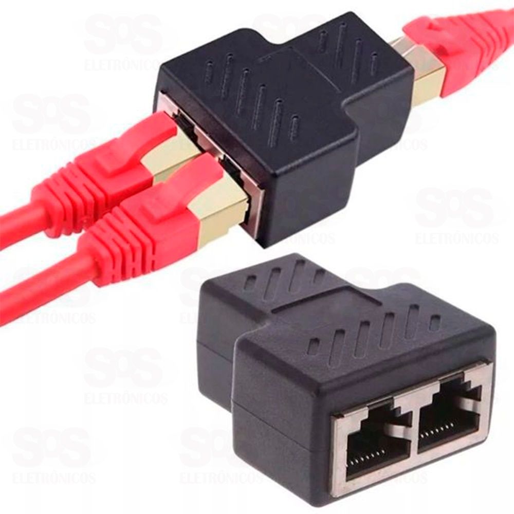 Adaptador Duplicador Para Cabo De Rede RJ45 Xtrad XT-2130