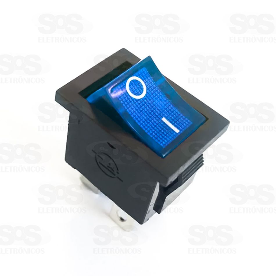 Chave Gangorra KCD1-104N 4T Azul Com 10 Unidades