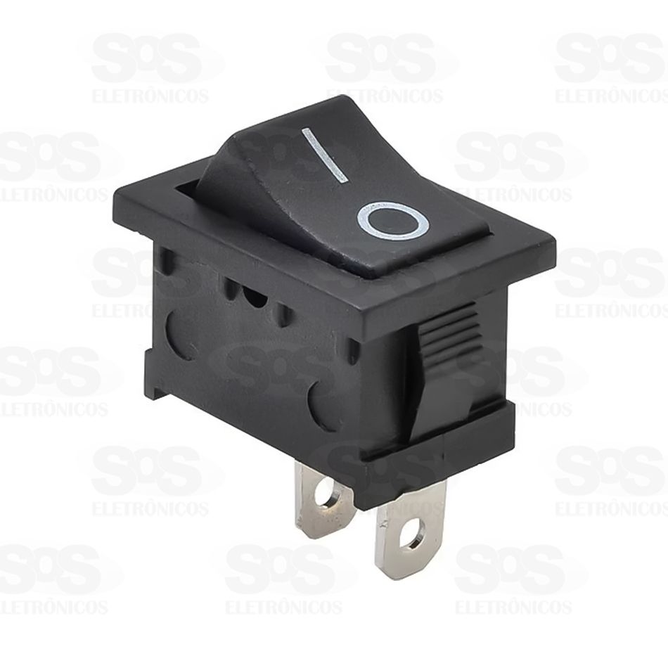 Chave Gangorra KCD1-101 2T Preta com 10 Unidades