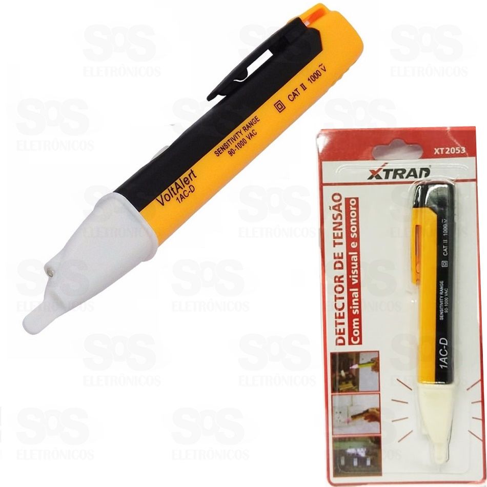 Teste Voltagem Sonoro e Luminoso Xtrad xt-2053