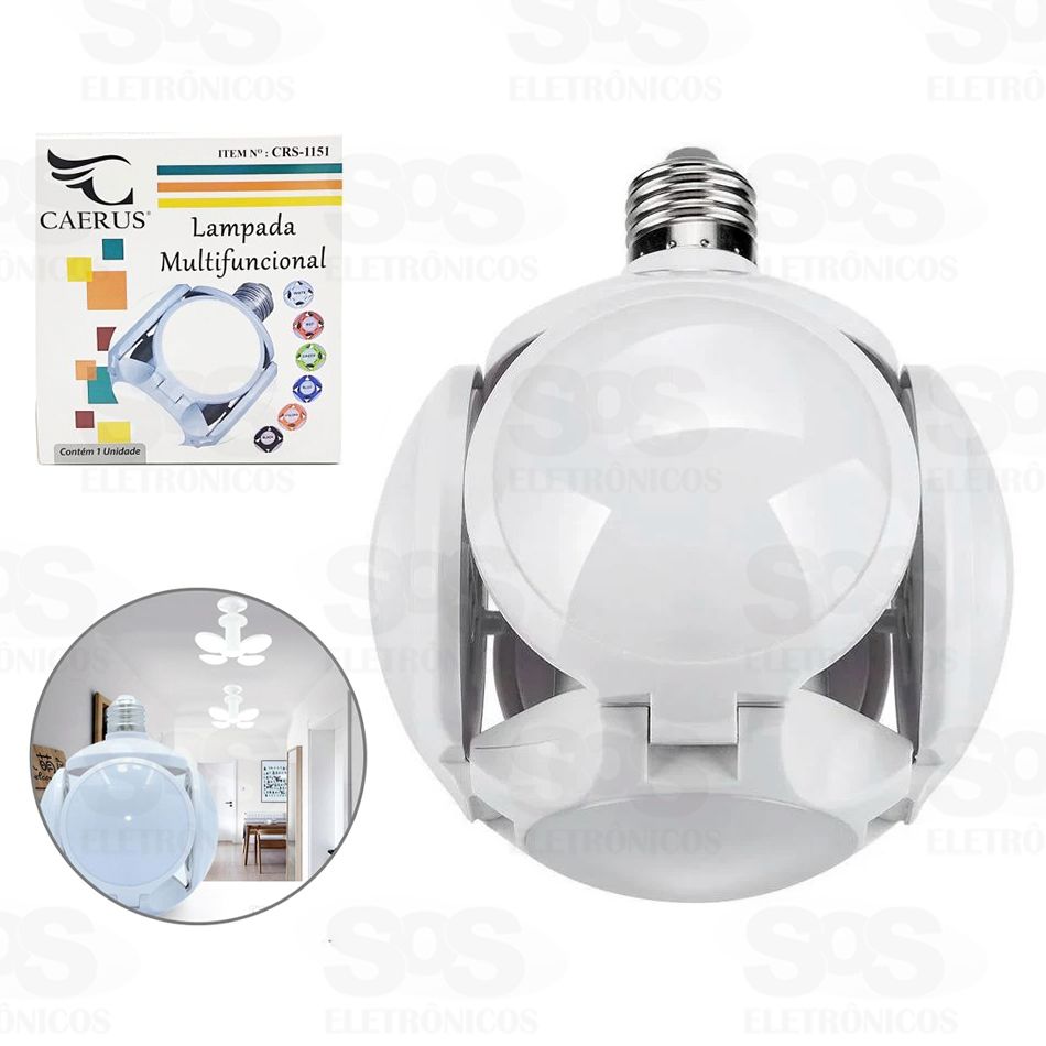 Lmpada LED Multifuncional 40W Caerus crs-1151