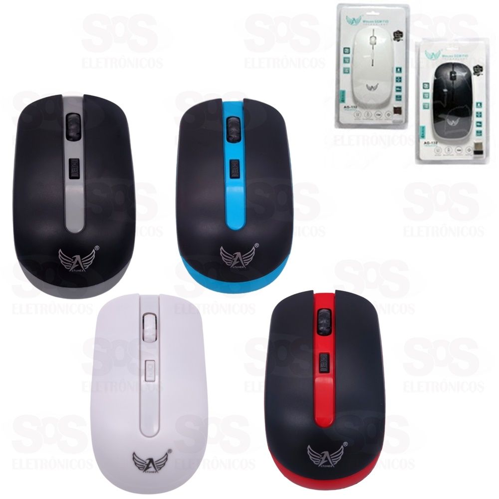 Mouse Óptico sem Fio 1600 Altomex AG-811