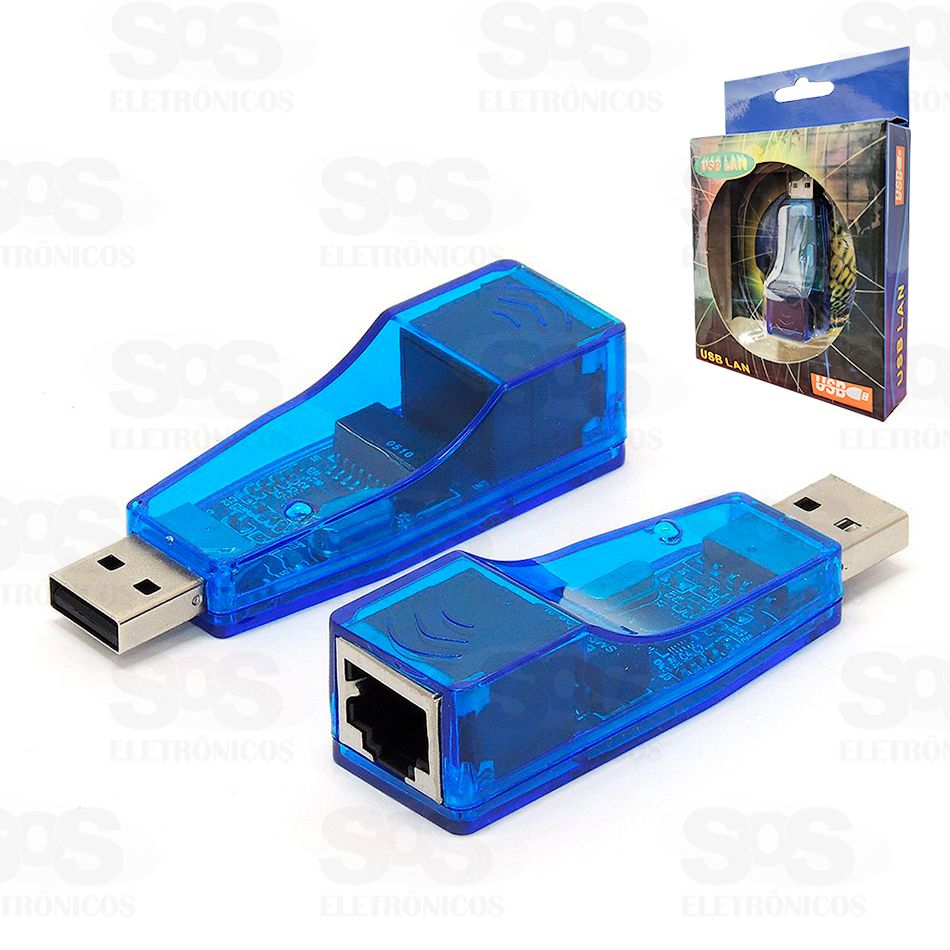 Placa de Rede USB para LAN RJ45