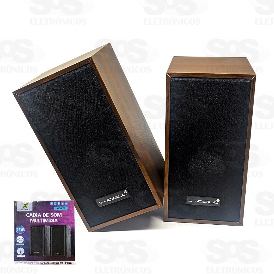 Caixa de Som Multimídia 10W X-cell XC-CM-16