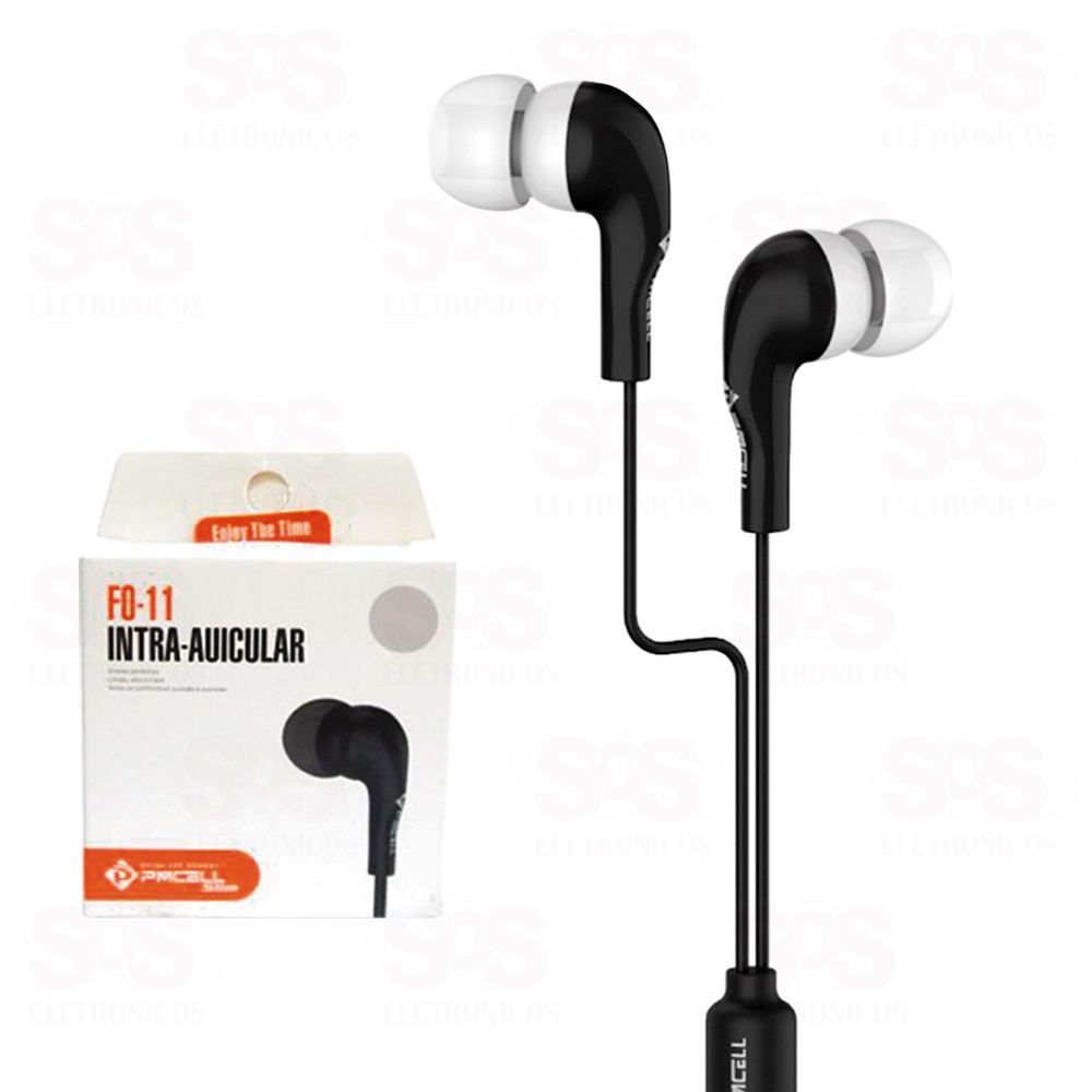 Fone Intra Auricular P2 Slim Pmcell Fo-11