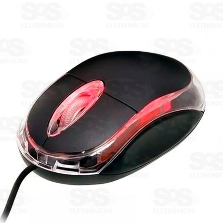 Mouse ptico USB Com Fio Knup KP-M611