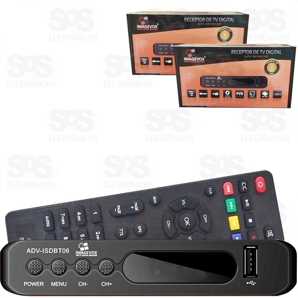 Conversor Digital De TV HD Imagevox adv-isdb06
