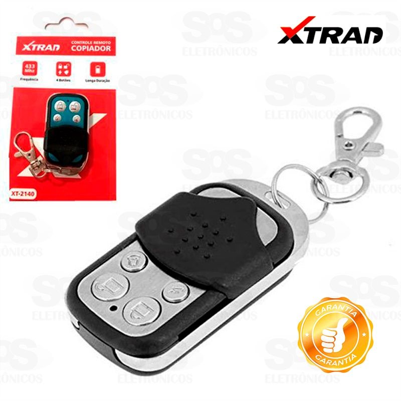 Controle Remoto Clone 433 Mhz Xtrad xt2140