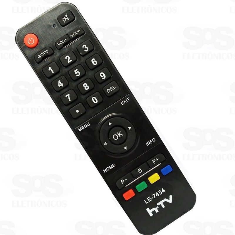 Controle Remoto HTV Box 3 e HDTV Box 5 Le-7454