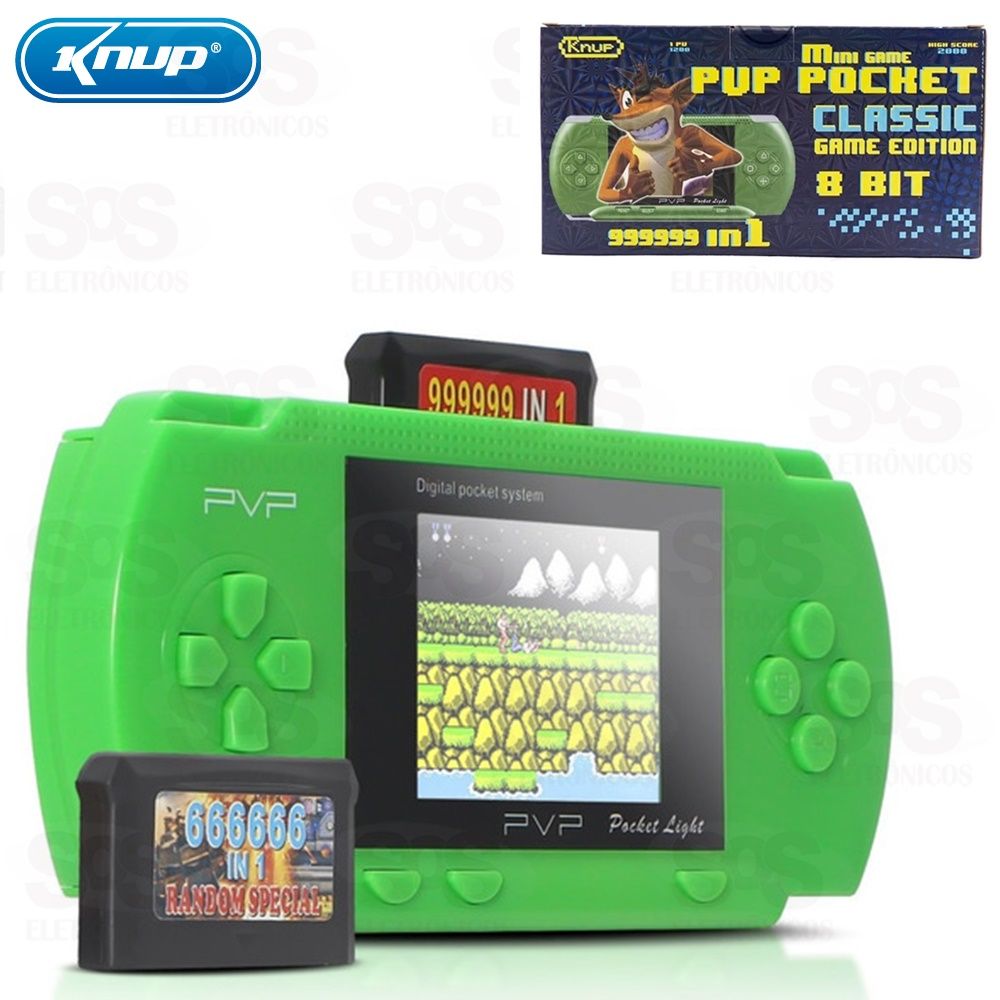 Mini Game Pocket Casssic 999999 in1 Knup gm004