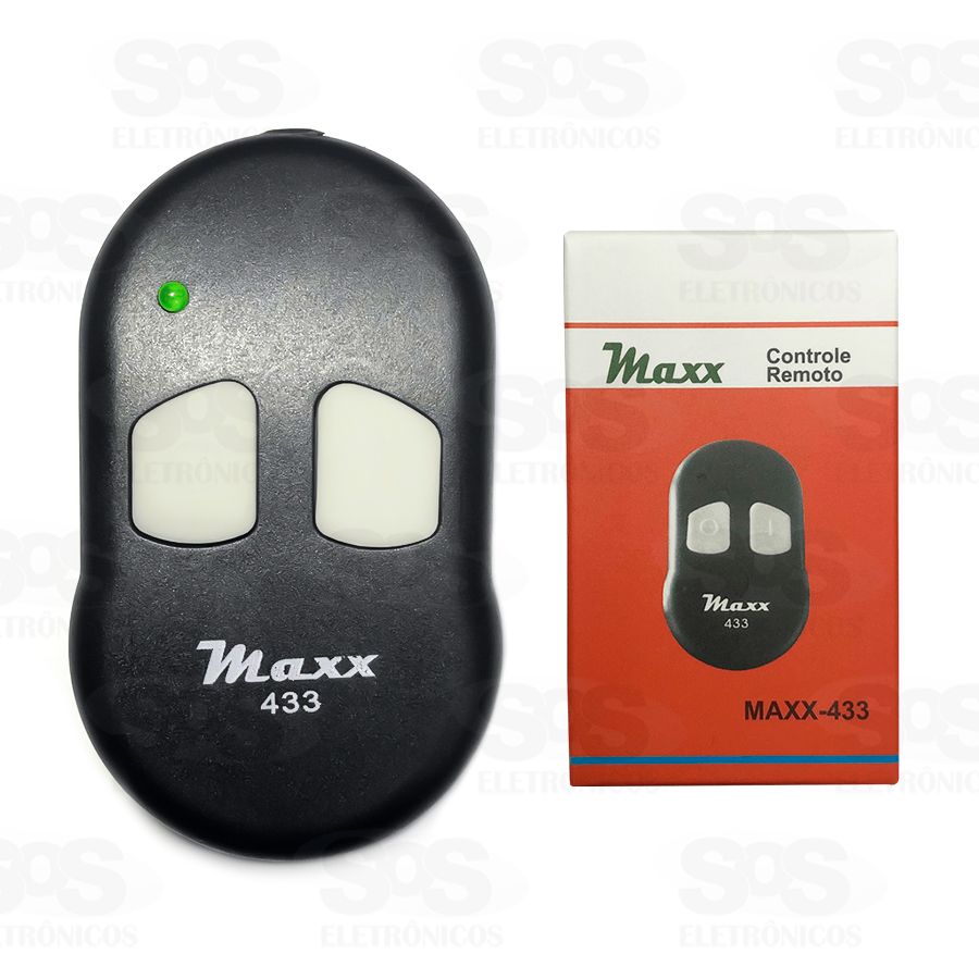 Controle Remoto para Portões Frequência 433 Maxx