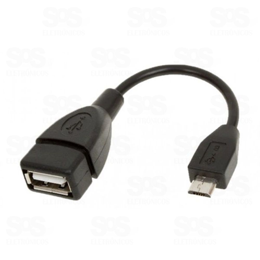 Cabo OTG Micro USB (V8) 
