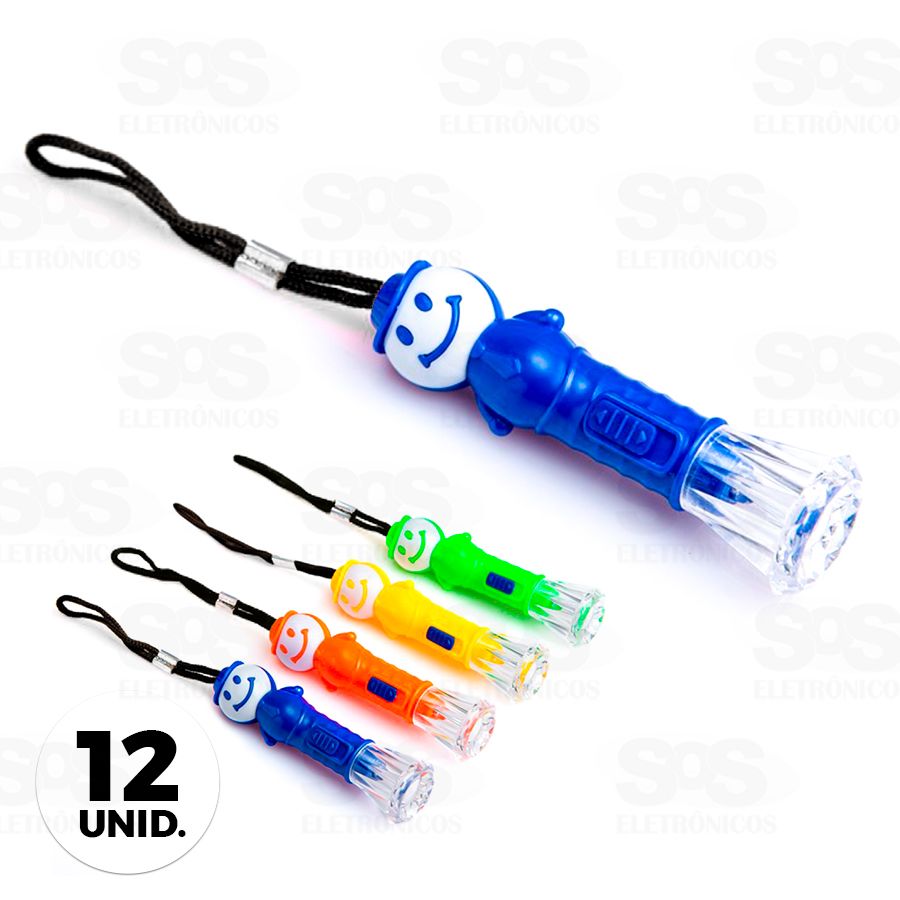 Chaveiro Lanterna Boneco 12 Peças Caerus crs-1137