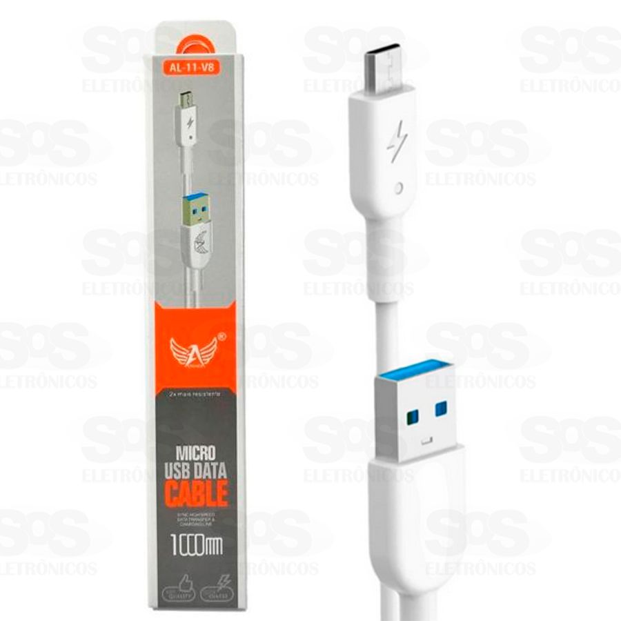 Cabo Micro USB V8 1 Metro Altomex AL-11