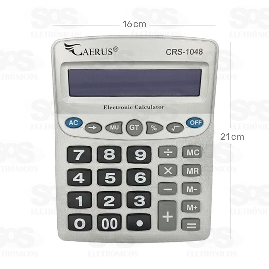 Calculadora De Mesa 12 Dgitos Caerus crs-1048
