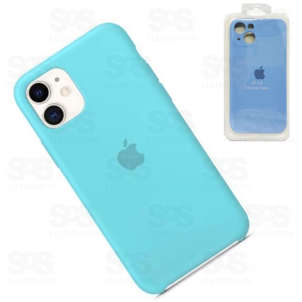 Case Aveludada Blister Iphone 13 Cores Variadas