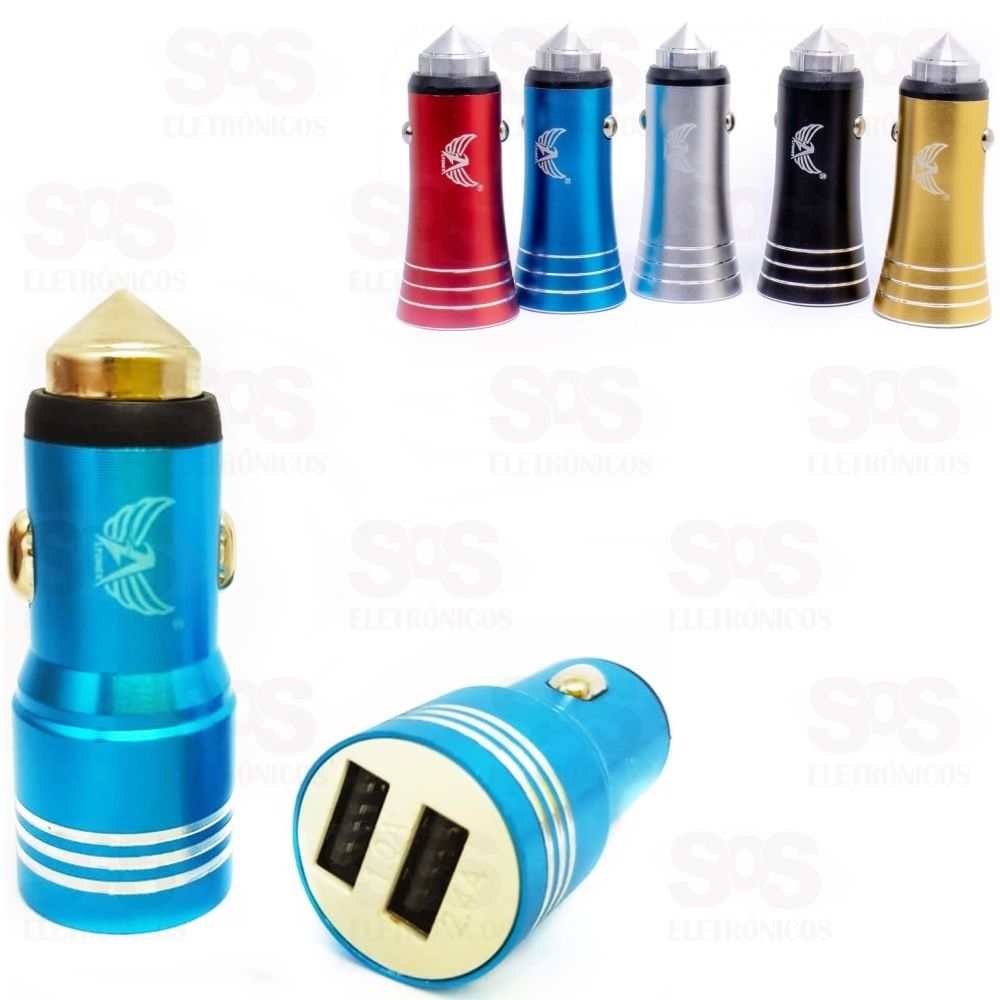 Carregador Veicular 2 USB Best Quality  Altomex al-2107d