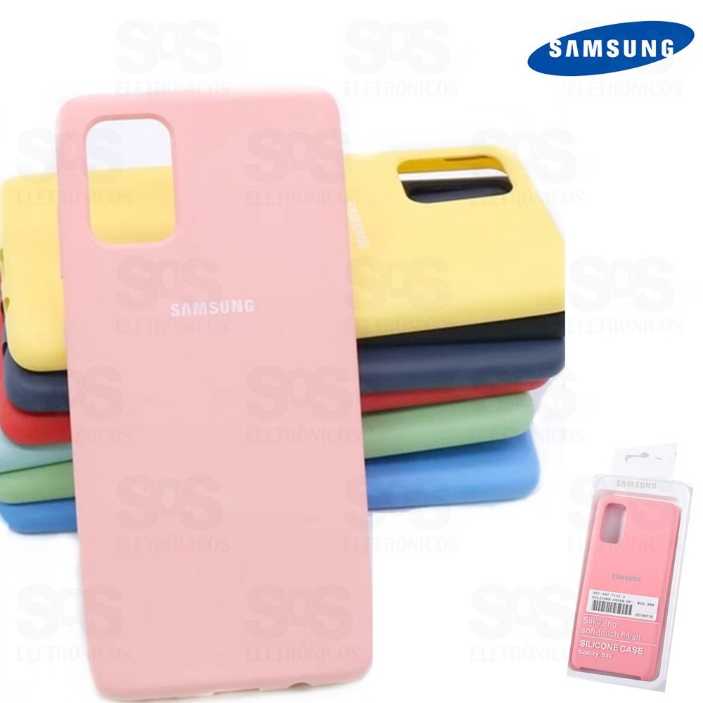 Case Aveludada Blister Samsung S10 Cores Variadas 