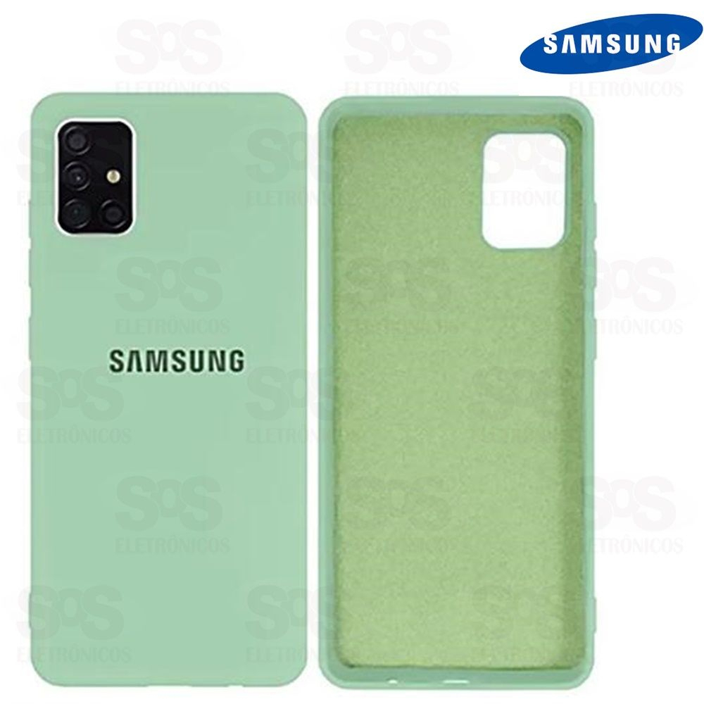 Case Aveludada Samsung A71 Cores Variadas Embalagem Simples 