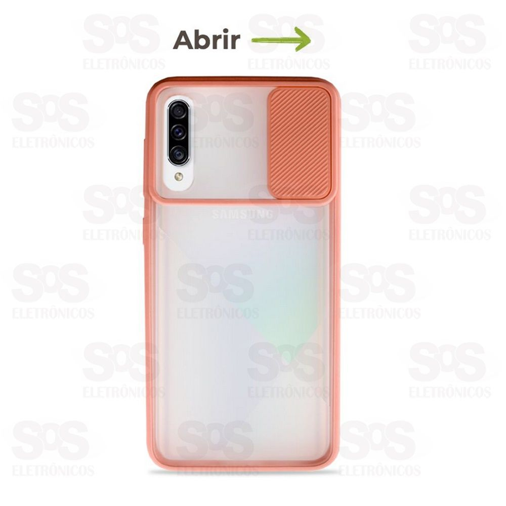 Capa Com Proteo De Cmera Transparente Fosca Redmi Note 9A Cores Variadas