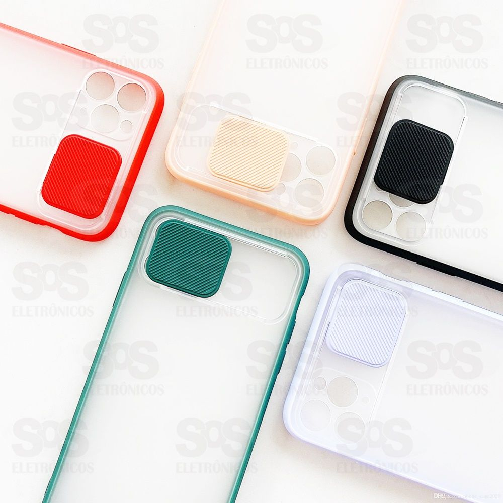 Capa Com Proteo De Cmera Transparente Samsung A10S Cores Variadas