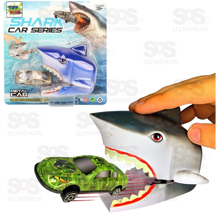 Tubarão Lança Carrinhos Toy King tk-ab3030