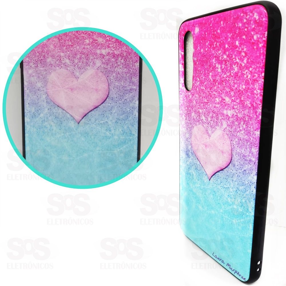 Capa Cristal Relevo Cores E Estampas Variadas Samsung A01