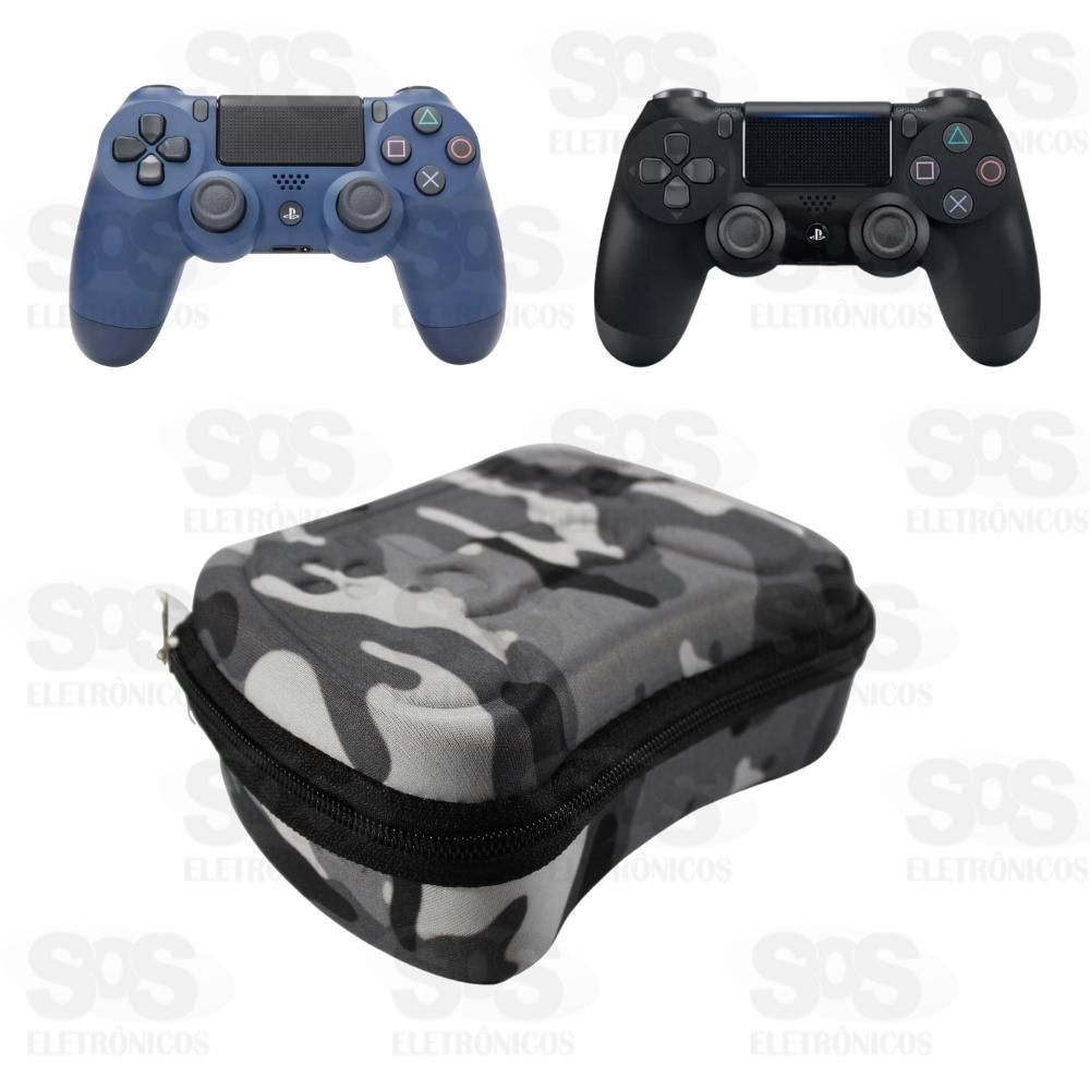 Case Estojo de Controle PS4 Camuflada