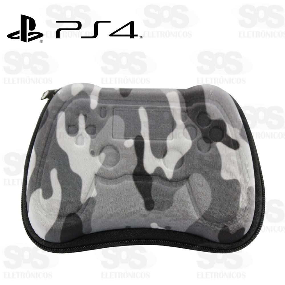 Case Estojo de Controle PS4 Camuflada